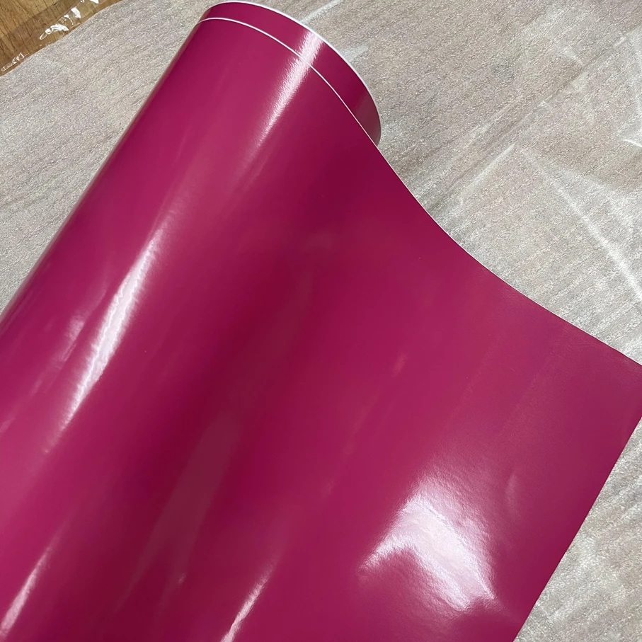 1.52*30m/Roll Bright Glossy Vinyl Car Decal Wrap Sticker Black White blue Gloss Film Wrap Foil For HOOD Roof Motorcycle Scooter