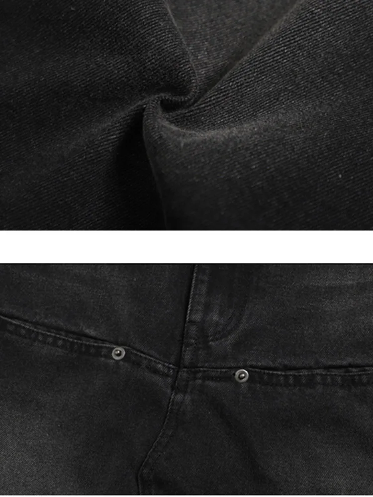 Denim Maxi Skirts Women Black Washed Vintage High Waist Summer Elegant Streetwear Y2k Clothes All-match Youth Retro Faldas Mujer