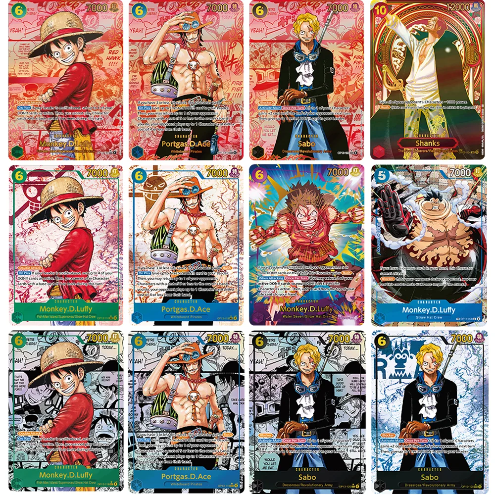 One Piece Game Collection Cards Classic Character Cards Leader