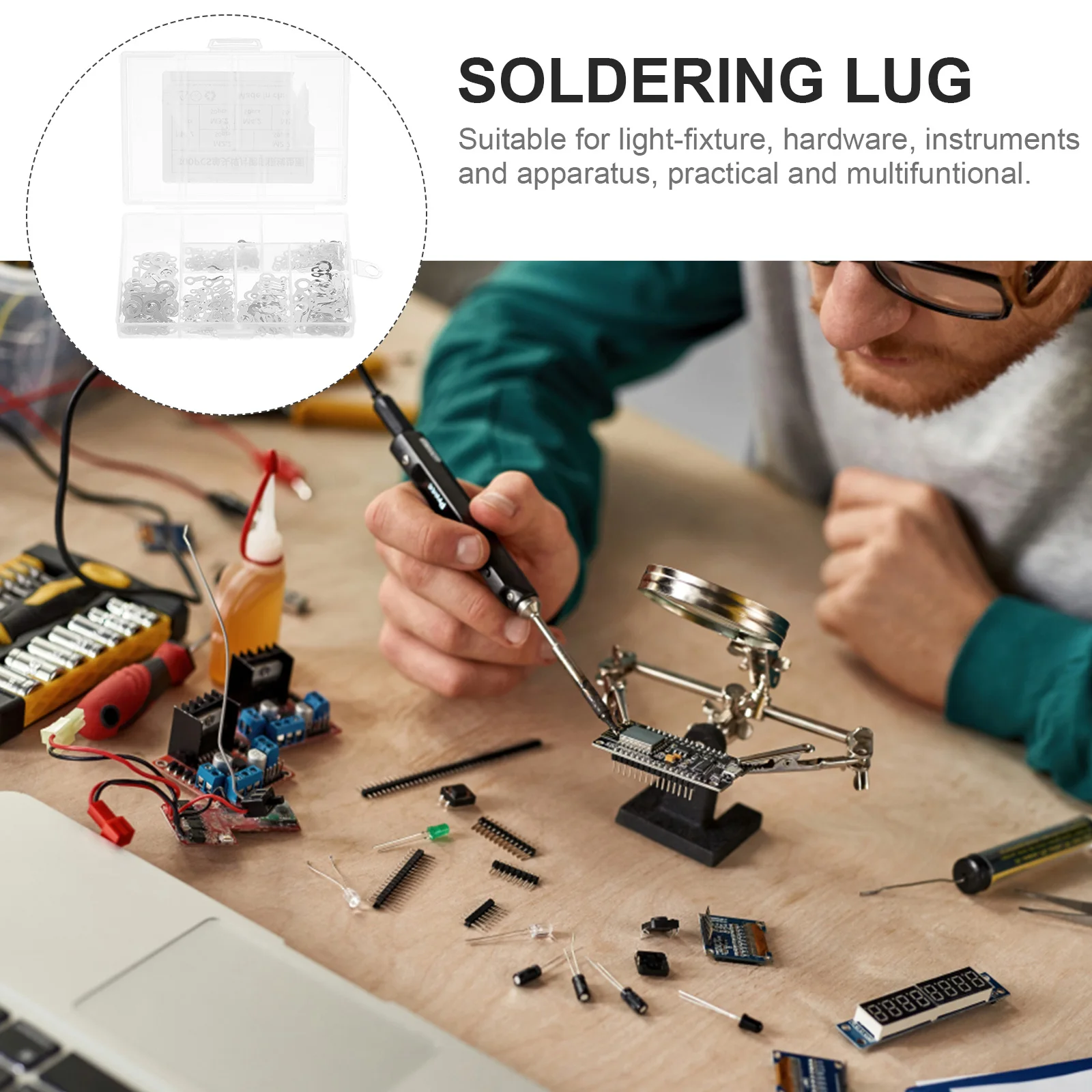 

M2.2-M6.2 Copper Plated Flat Washer For Light-Fixture Hardware Instruments Apparatus Soldering Lug Terminal