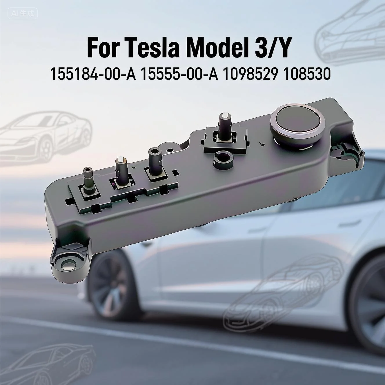 

Right 1551855-01-A Left 1551854-01-A For Tesla Model 3/Y 2020-2023 Car Front Power Driver Passenger Seat Adjustment Chair Switch