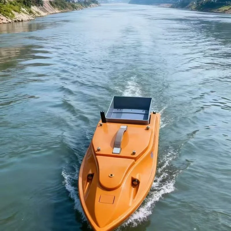 New Fish Riding The Wind Remote Control Nesting Boat One Click 12v High Speed Gps Positioning Return Automatic Fishing
