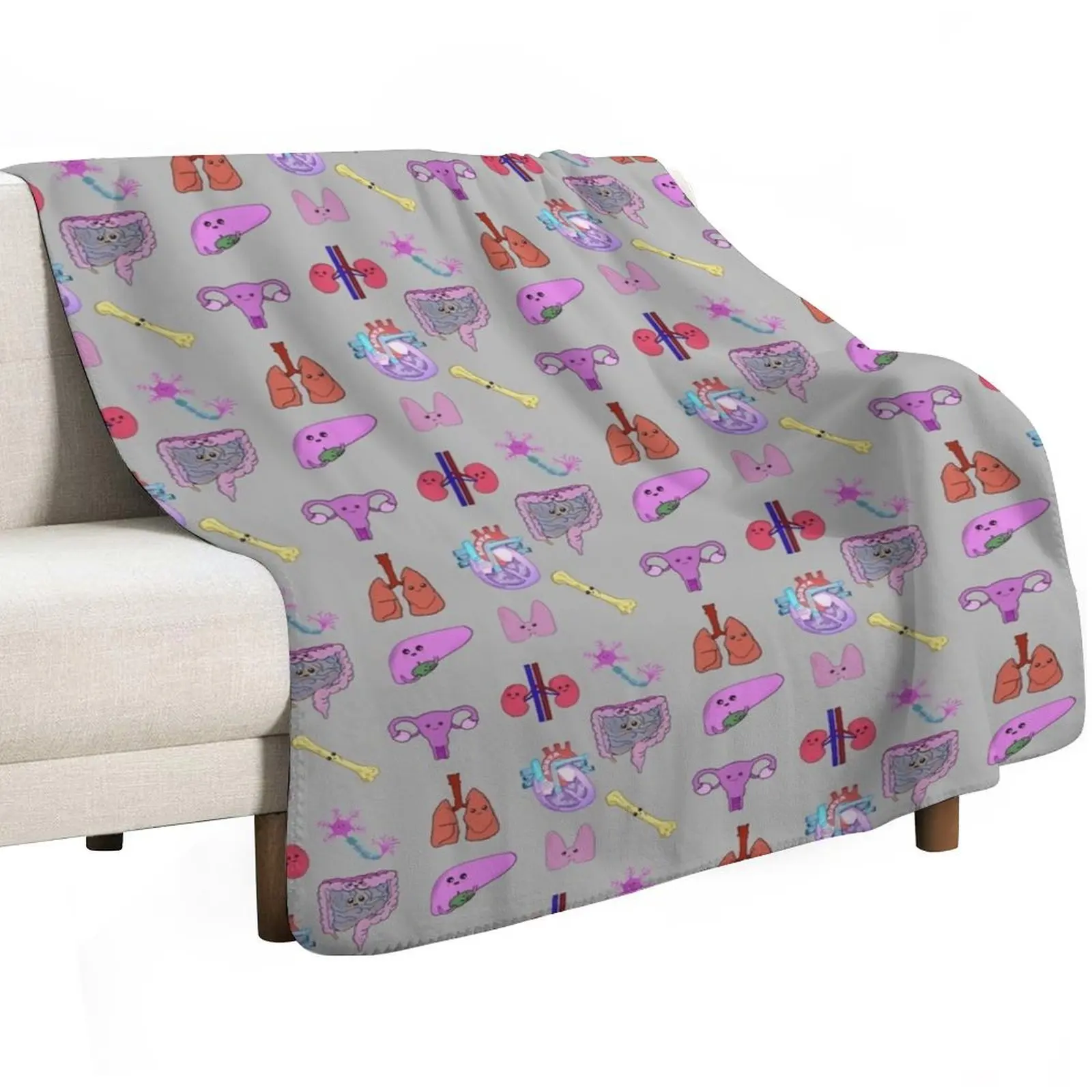 Cute organs Throw Blanket Blankets For Sofas blankets and throws for babies heavy to sleep Bed covers Luxury Throw Blankets