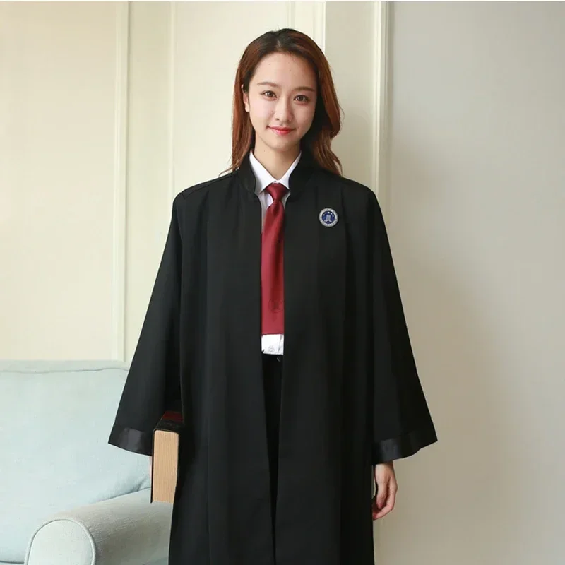 Lawyer robe men's and women's new clothing unified standard professional two-piece set image 4
