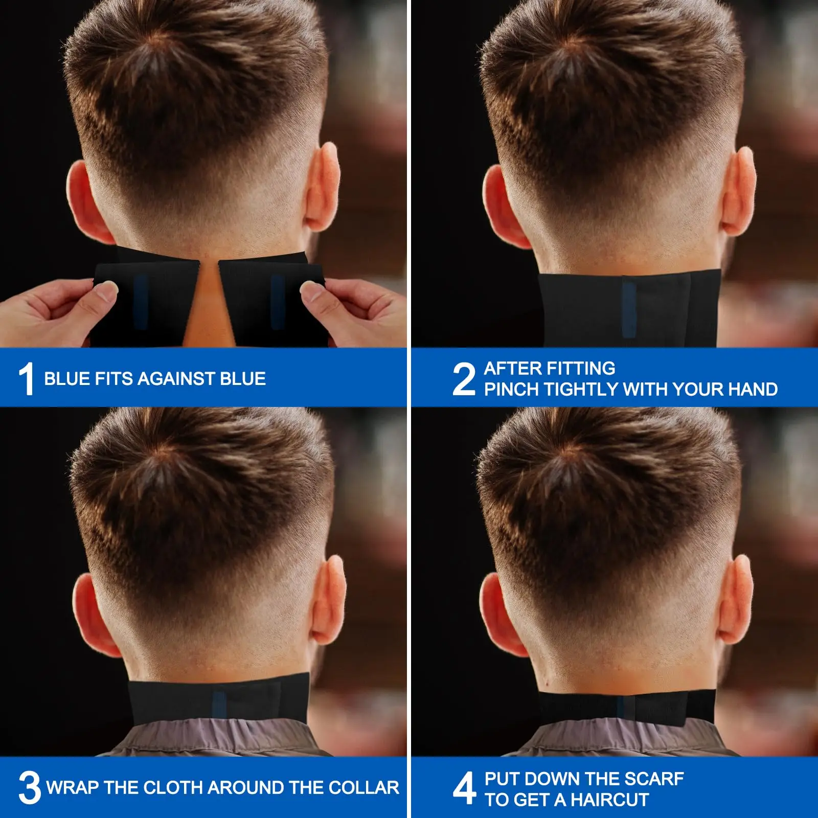 

Salon Neck Paper Dresser Roll Barber Hair Cutter Collar Neck Cover for Styling & Cutting Barbershop Accessories