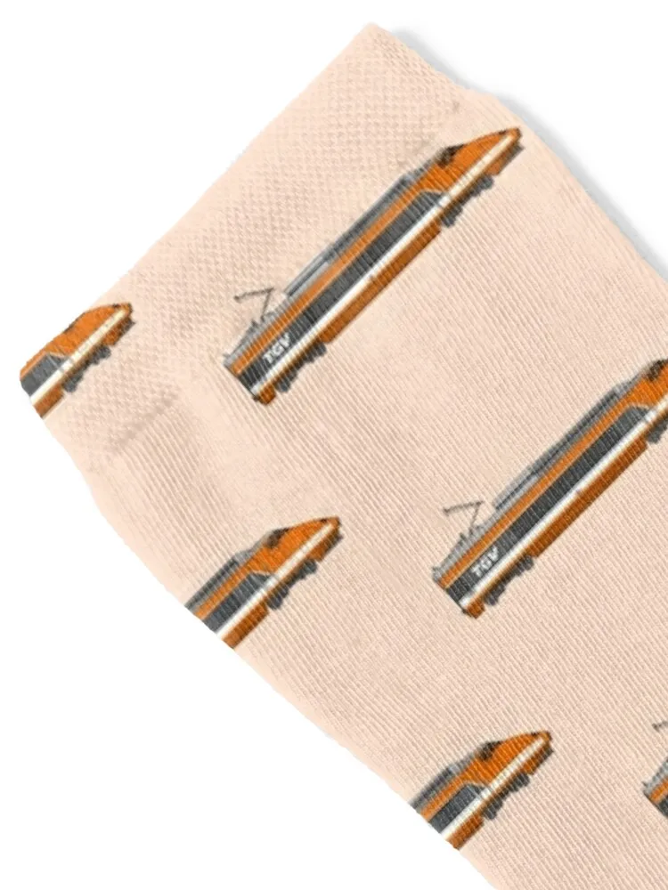 TGV Sud-Est Locomotive Artwork Socks