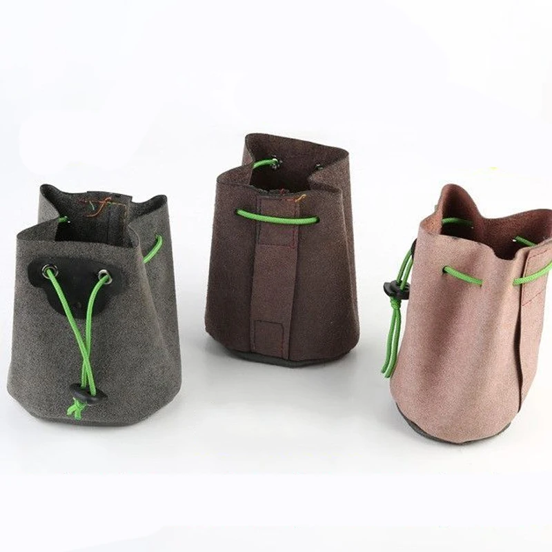Outdoor Portable EDC Car Steel Ball Bag Made of Microfiber Fabric and Large Capacity Slingshot Steel Ball Storage Bag