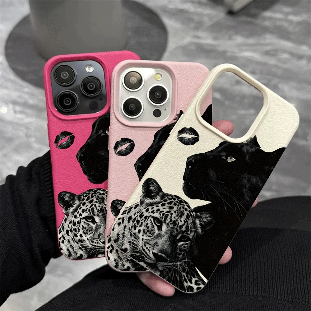 Hochwertige Black Panther Handyhülle für iPhone 17 16 15 14 13 12 11 Pro Max 16 15 14 Plus 17 16 15 Pro 17Air Silikon-Matt-Cover – Detail 4