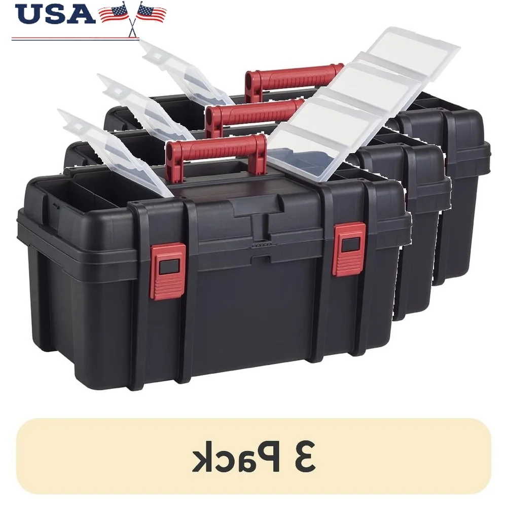 boite-a-outils-robuste-avec-organisateurs-integres-bouchon-de-couvercle-en-metal-rangement-d'outils-portables-anti-poussiere-resistant-a-l'eau-paquet-de-3