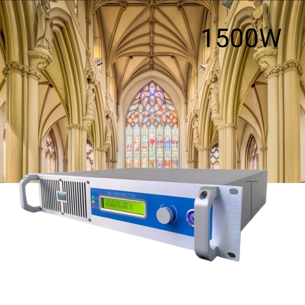 

Schools, Churches, Preferred Radio Stations: YXHT-1 1500W (1.5KW) FM Transmitter Delivers Pro-Grade Performance