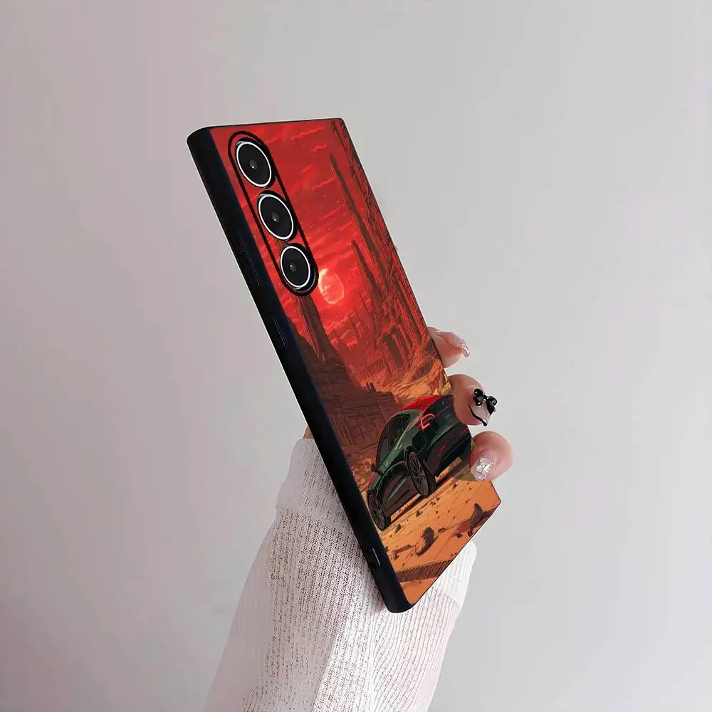 K-Kingdom Of Heaven Coole Handyhülle für Telefon S-Serie S21 S22 S23 S24 S25 FE Plus Ultra TPU Weiche bis hautfreundliche Hülle