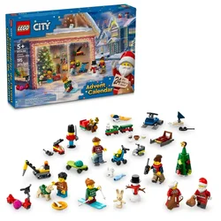 LEGO® LEGO® City Advent Calendar 2024 60436 Christmas Calendar for Kids Aged 5+ Kids Birthday Christmas New Year Gift 195Pieces