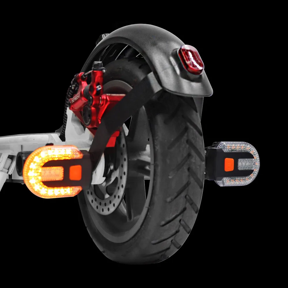 Safe Driving Turn Signal Electric Scooter For Xiaomi M365 1S Pro 2 Mi3 LED Waterproof Taillights USB Rechargeable Rear Light