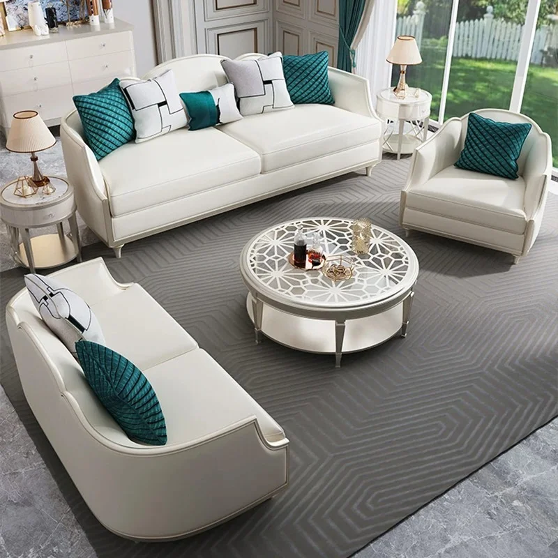 Two Seater Nordic Living Room Sofas Single European Armchair Lazy Sofas Chaise Nordic Luxury Woonkamer Banken Home Furniture