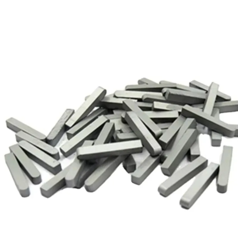 Sold in 1 kg Long Durable Zhuzhou Cemented Carbide YT5 YT15 Standard Cutting Tip, C1 C2 C3 C4 C5 Alloy insert Brazed Tips