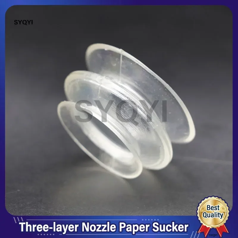 

1 шт. Roland 300 700 705 трехслойная насадка для бумаги, присоска, силиконовая насадка для всасывания, печатная машина