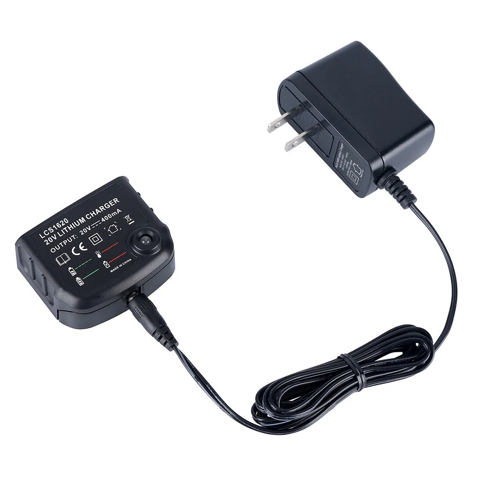 20V LCS1620 Home Travel Safe Portable 400mA Durable Practical LED Indication Quick Station Accessories Battery Charger