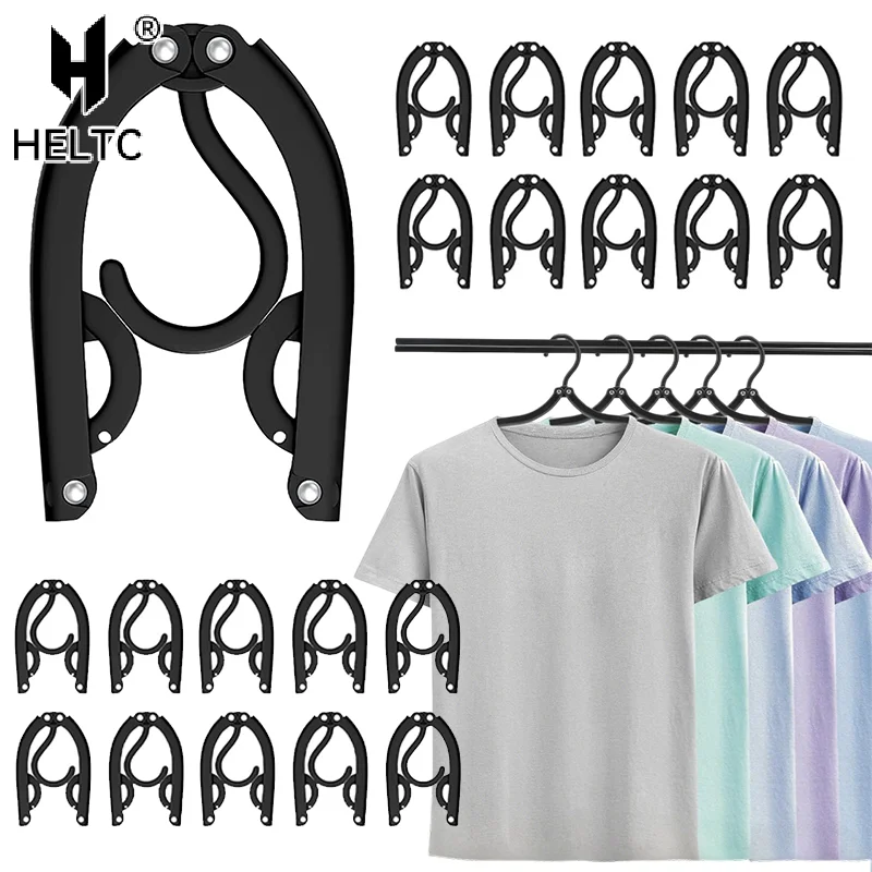

20Pcs Travel Hangers Portable Foldable Travel Hanger Organizer, Plastic Cruise Ship Accessories Essentials Clothes Hanging Rack