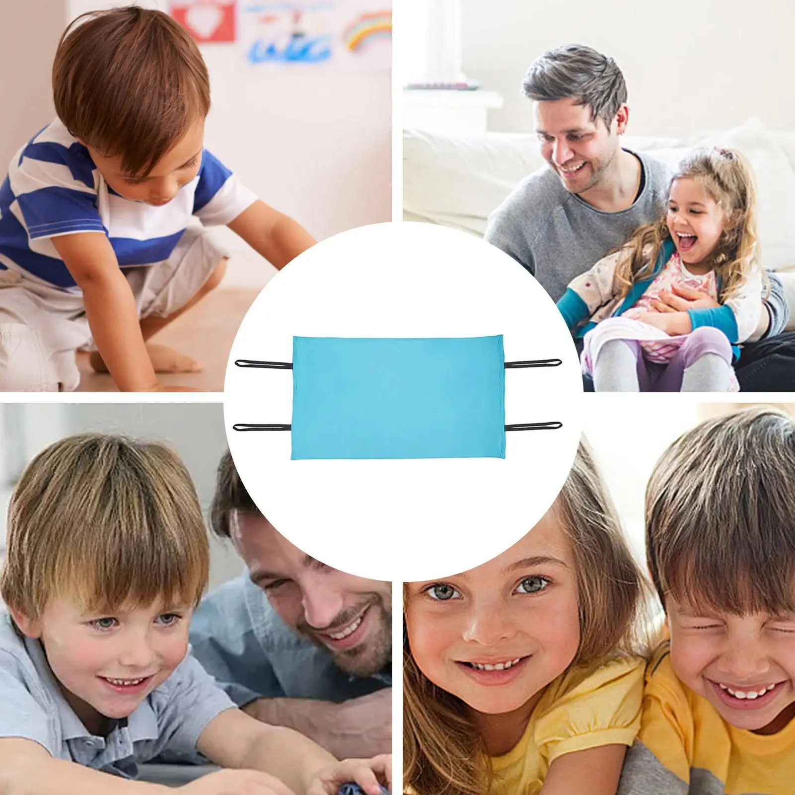 Tunnel For Kids Fabric Crawl Through Washable Soft Playset Indoor Outdoor Kids Pet Play Tunnel For Home Apartment Bedroom Living