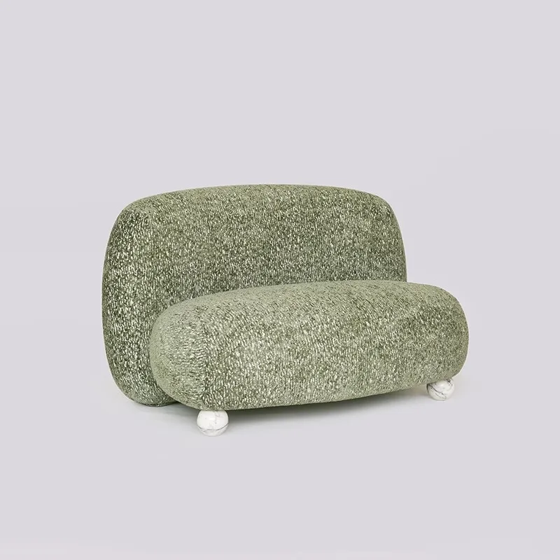 

Modern living room creative fabric sofa chair balcony bedroom leisure chair