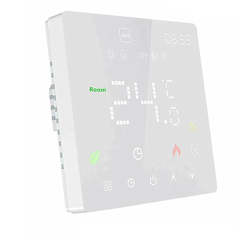 Termostato inteligente Tuya Wifi, Calefacción eléctrica por suelo radiante, TRV, caldera de Gas y agua, control remoto por voz y temperatura, fácil de instalar