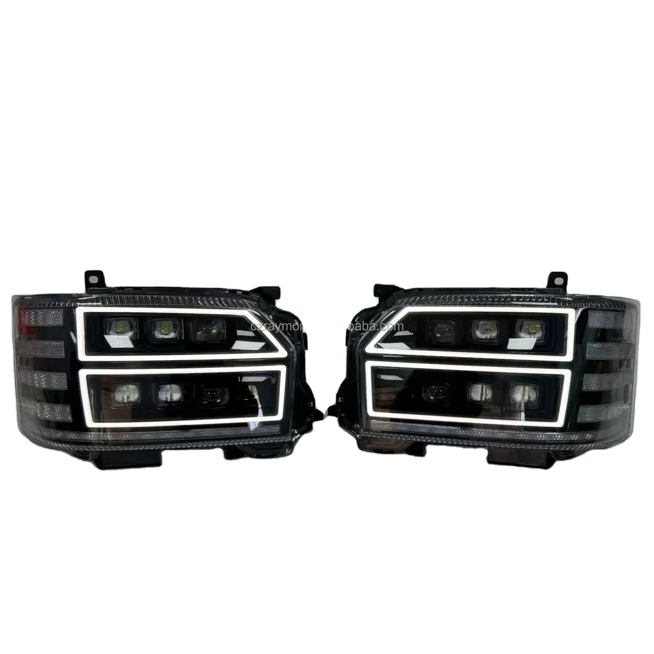 

Custom Auto Lighting System Led Front Head Light Head Lamp for Toyota Hiace 2014-2018 Headlight