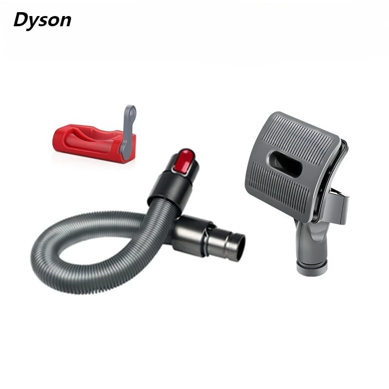 

Compatible with Dyson V6 / DC34 / DC44 / DC58 / DC74 – Pet Grooming Brush Tool, Flexible Hose Extension for Vacuum Cleaner