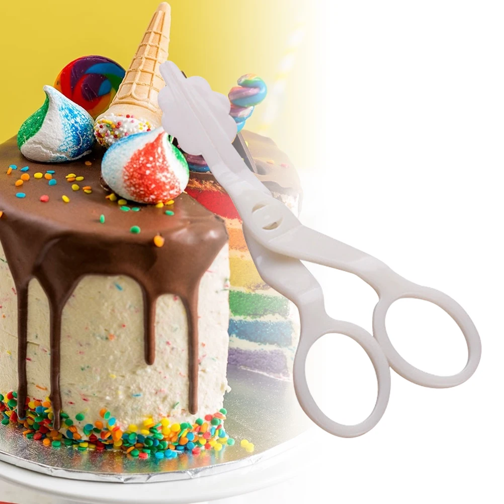 

Flower Scissors For Cake Decoration Fondant Tools Cream Flower Transfer Tool Easy Clean Removable Design Wedding Party Christmas