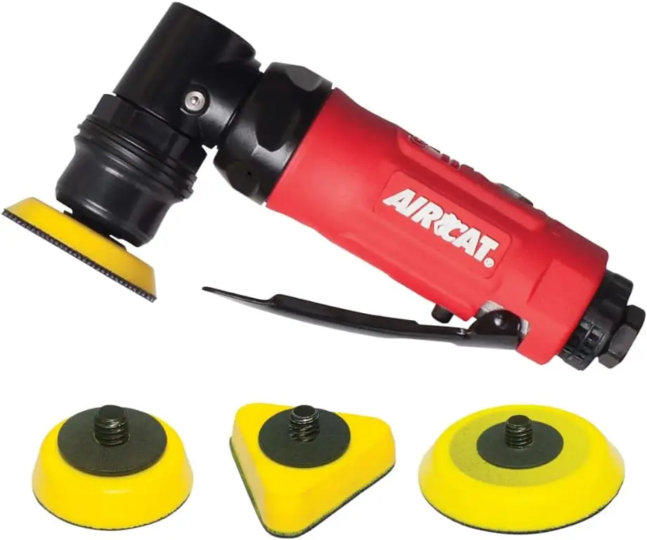 Pneumatic Tools 6320: Spot Sander And Polisher With Internal 1/8-Inch Orbital Head 13,000 Rpm