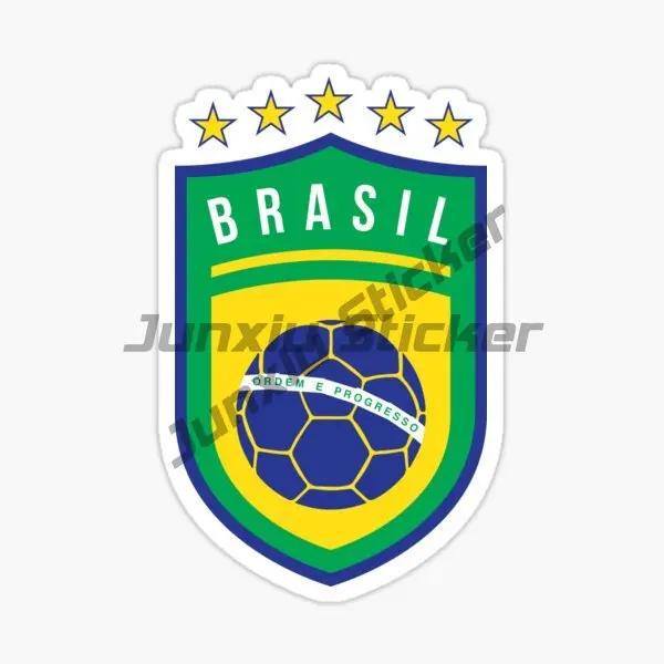 Brazil Flag Map Emblem Stickers Vinyl Window Laptop Motorcycle Camper Car Truck Helmet Racing Bicycle Wall Door Decal Assecories