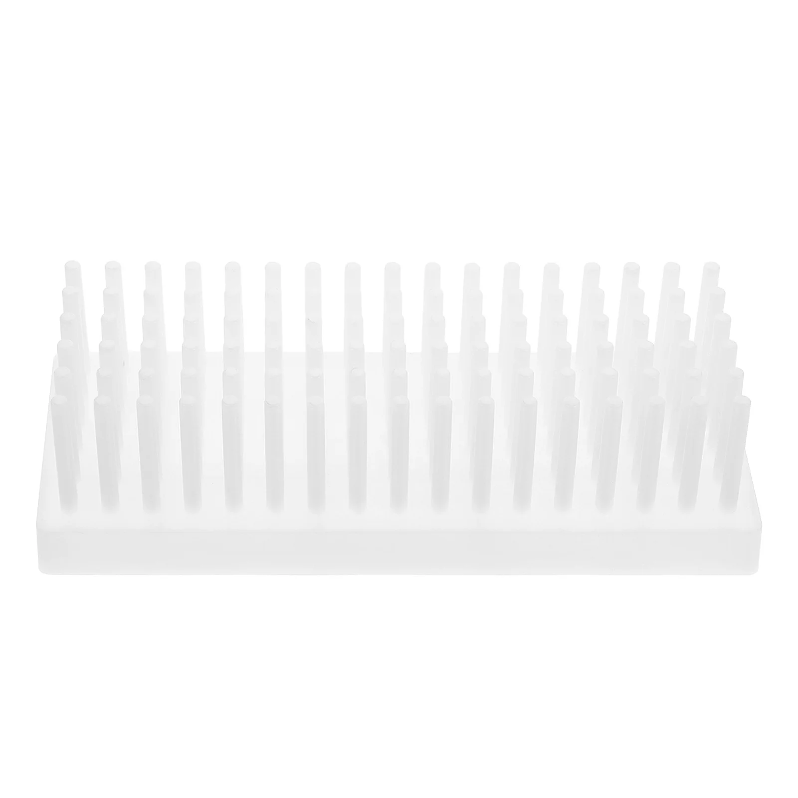 

Plastic Test Tube Rack Laboratory Holder Sampling Stand Shelf Reusable for Sample