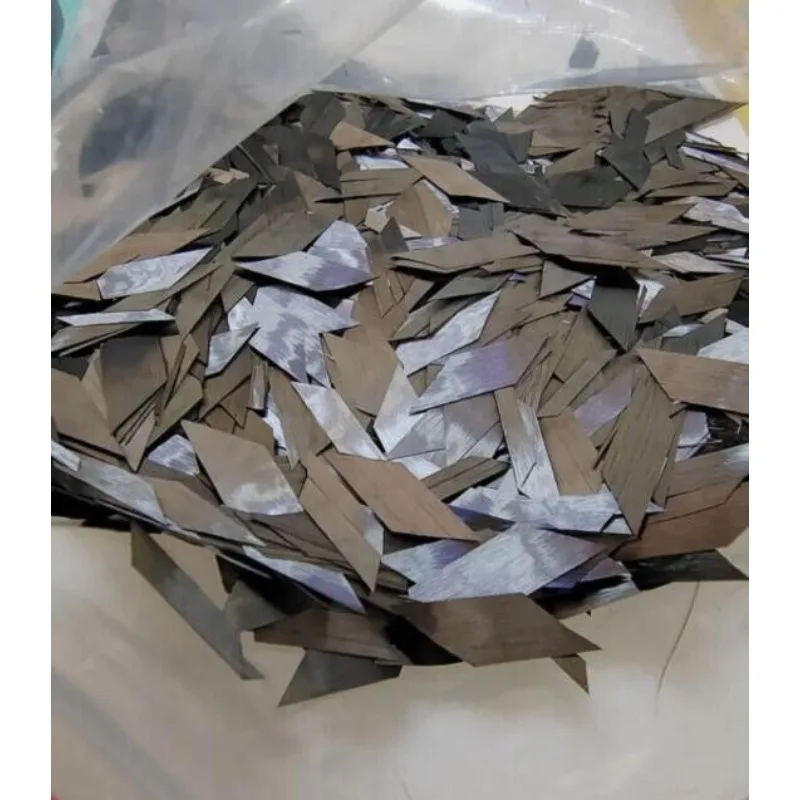 Diamond Shaped Flake Carbon Fiber Chopped Wire Forged Cut Short Fibre Filament