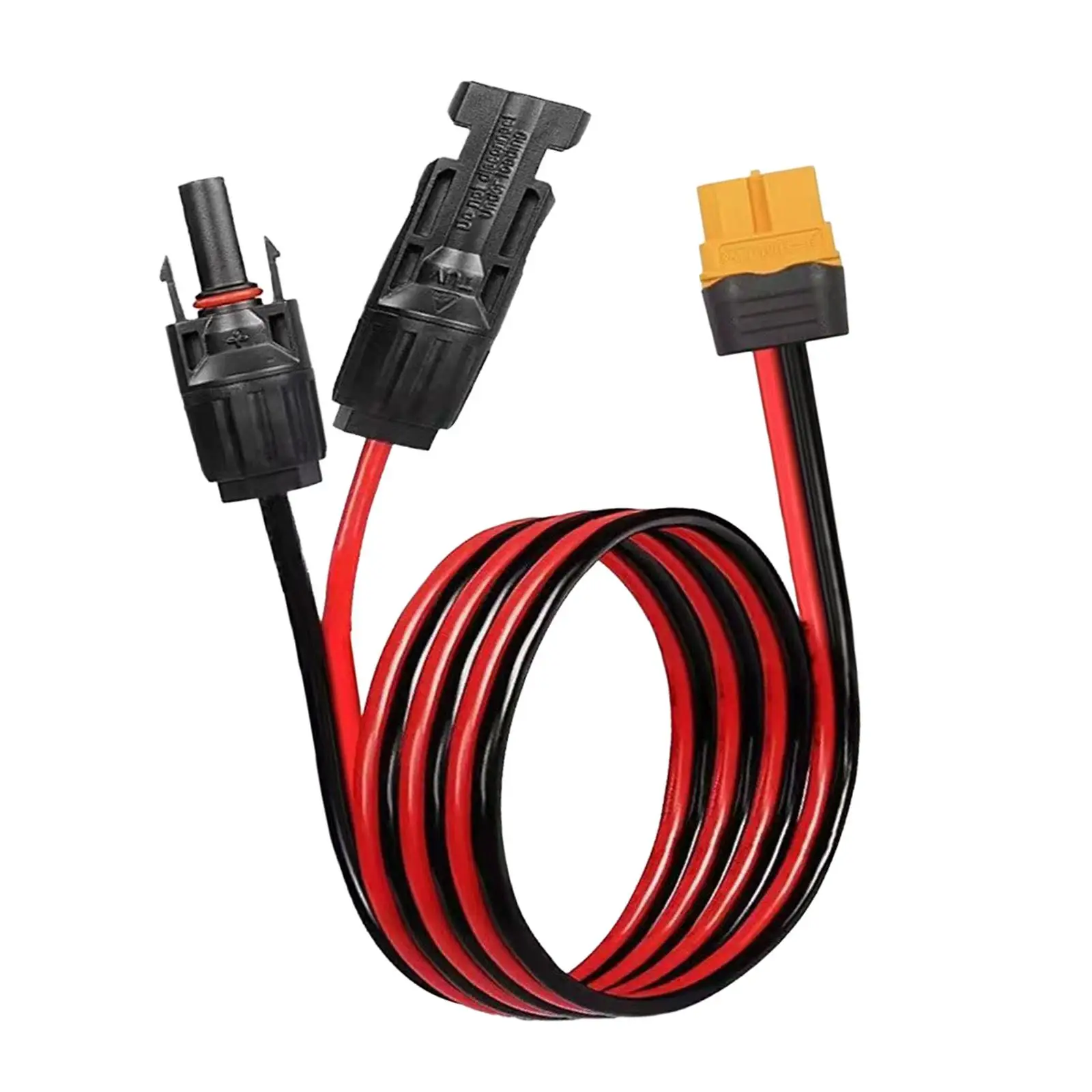 Solar Panel Connector Harsh Weather Resistant Wear Resistant Extension Cable
