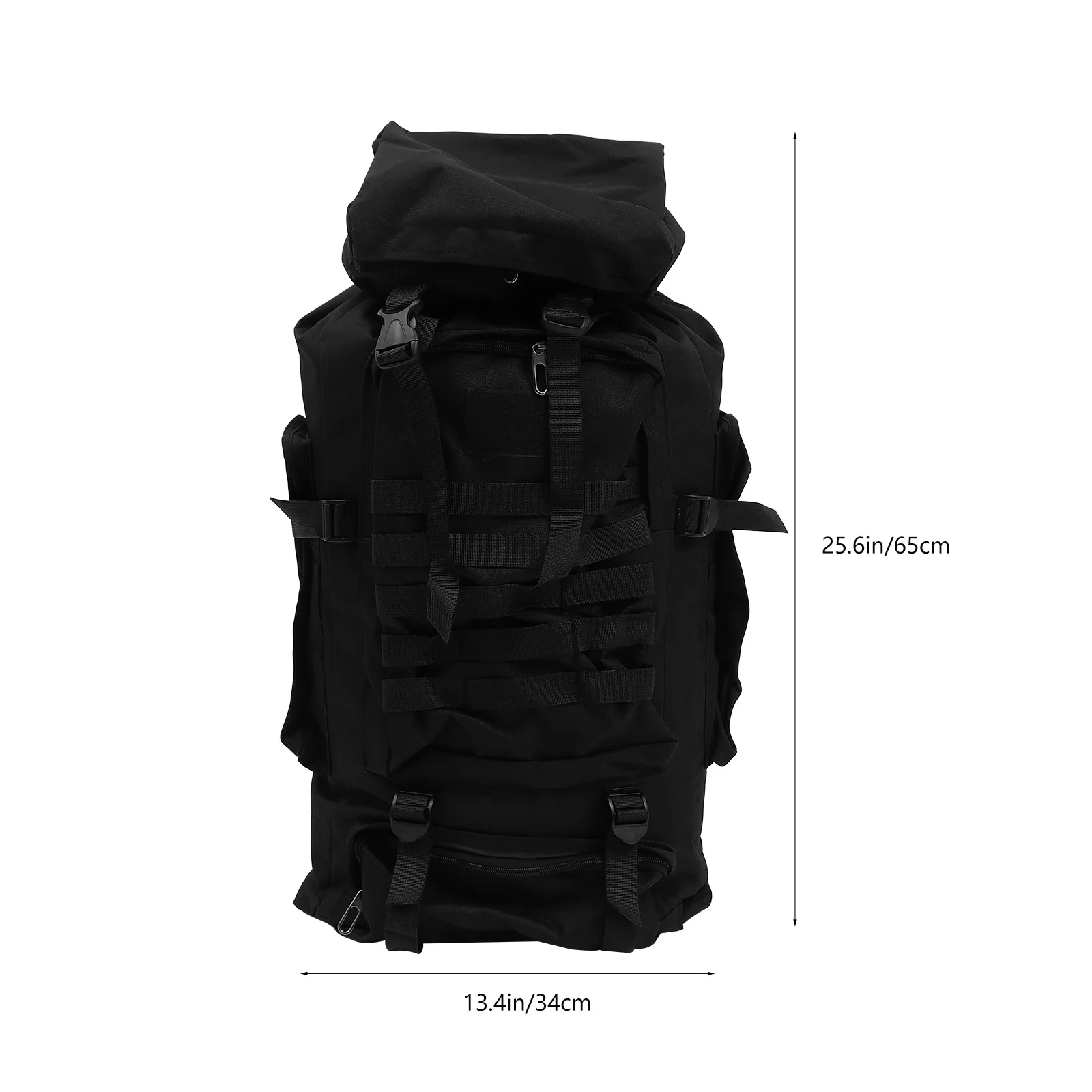 80L Waterproof Backpack Large Capacity Multifunctional Camping Hiking Outdoor Tactical Travel Bag For Skiing Running