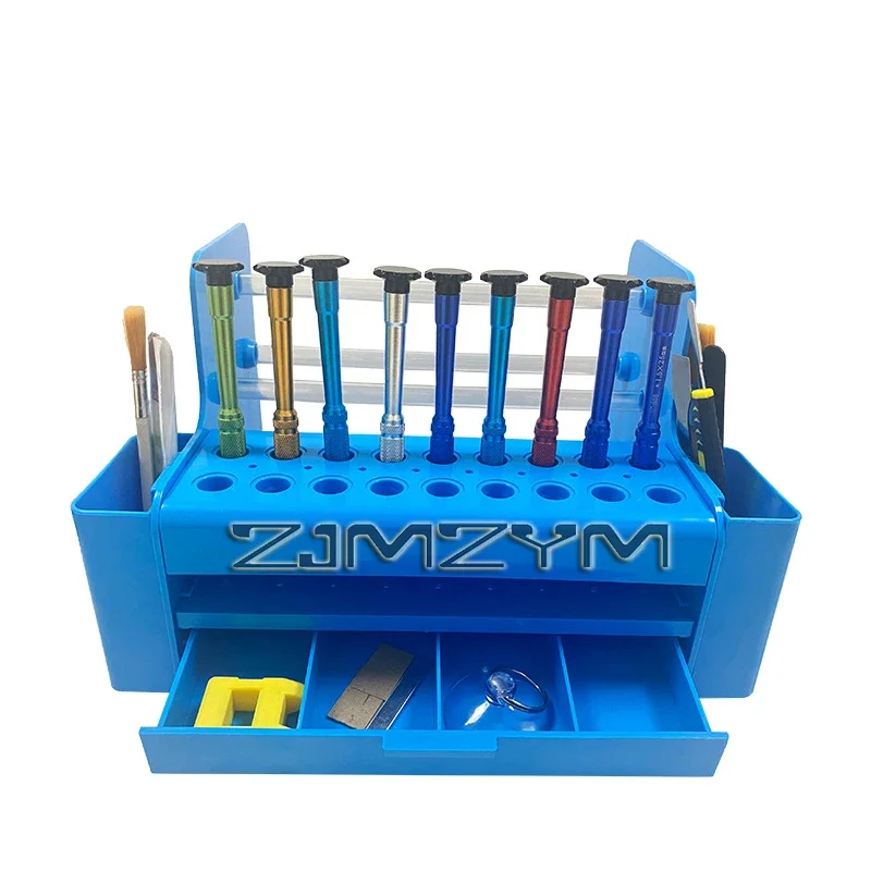Multipurse Storage Box Large Capacity Strong Mobile Phone Screw driver Maintenance Collection Opening Repair Tool Holder