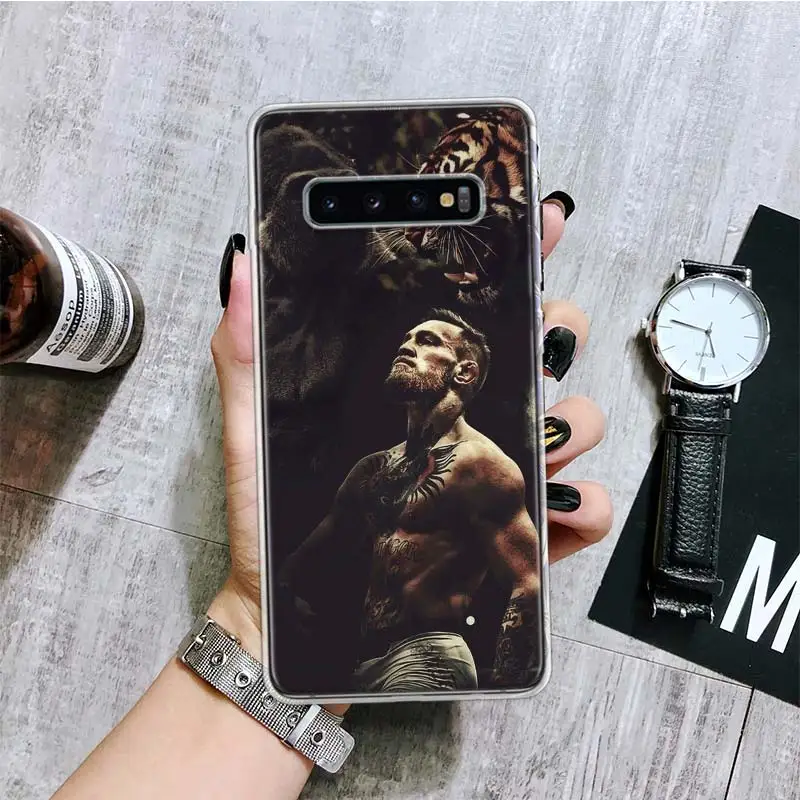 Conor McGregor Phone Case For Samsung Galaxy S24 S23 S22 S21 S20 Ultra S20 FE S10 Plus S9 S8 + Fundas Cover Coque