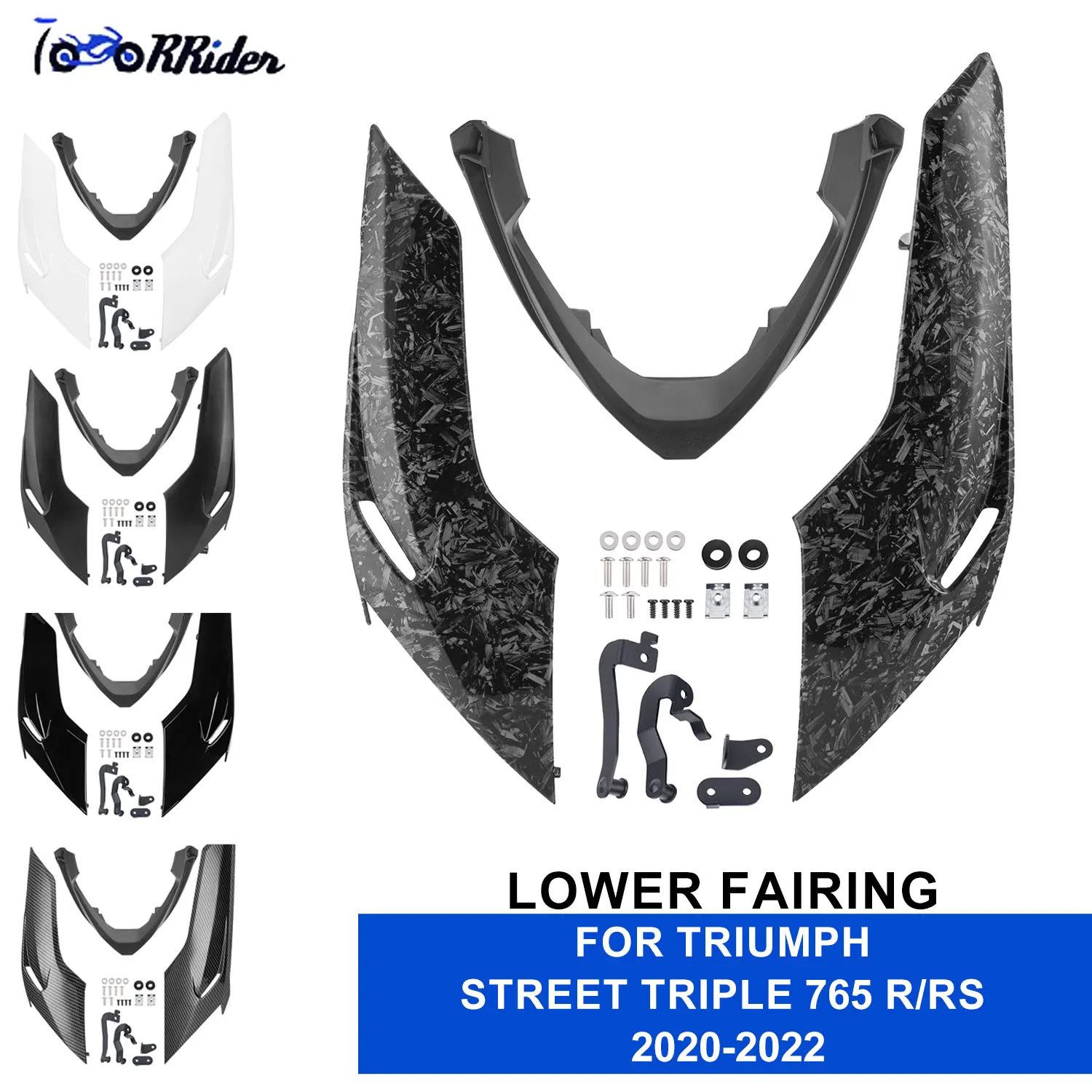 

For TRIUMPH Street Triple 765 R/RS 2020-2022 Belly Pan Lower Motorcycle Fairing Engine Chassis Spoiler Fairing Guard Cover