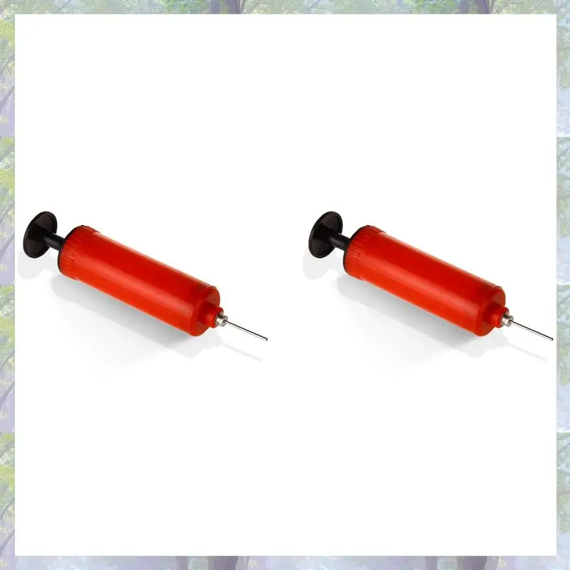 2X мини-насос для накачивания воздушного насоса, ручной насос для баскетбольного футбольного мяча