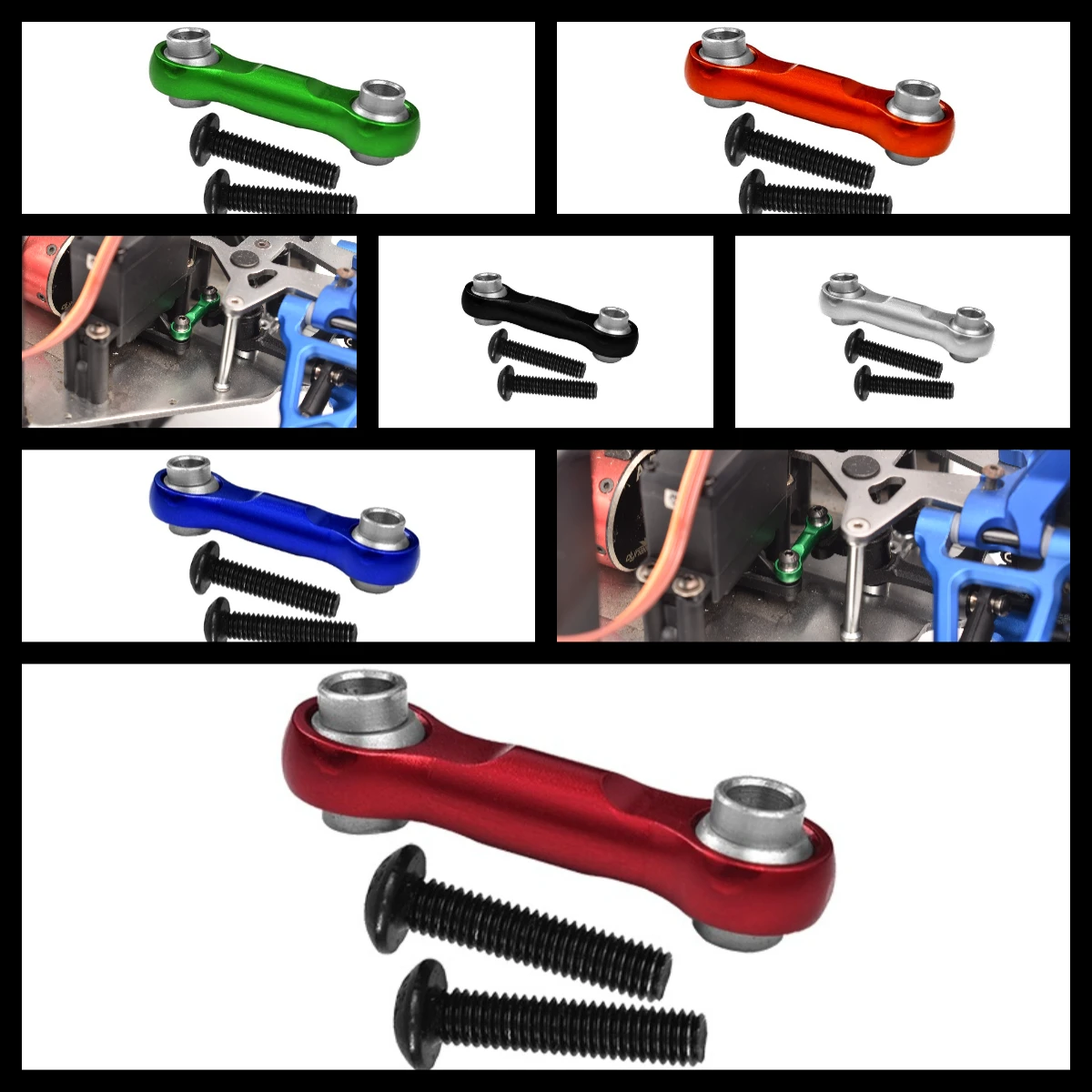 

GPM 7075 Alloy Steering Drag Link For LOSI 1/10 Baja Rey Desert Truck LOS03008