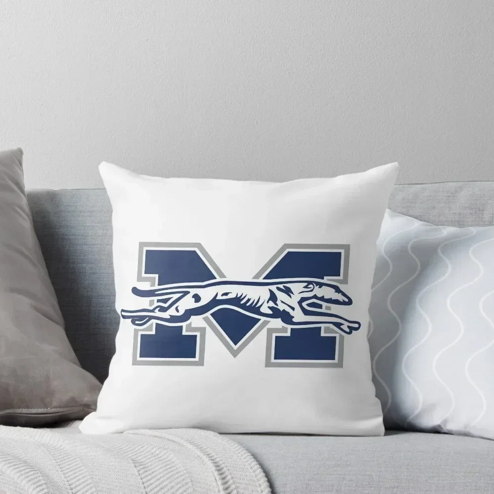 

Moravian College greyhounds Throw Pillow Pillow Decor covers for pillows Pillows Aesthetic pillow