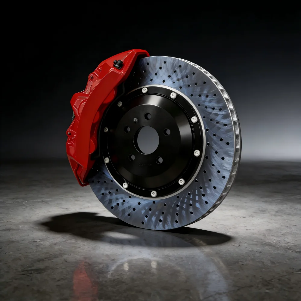 

Large Brake Kit GT4 Brake Calipers 4-Piston Electro-Hydraulic Calipers for A4 A5 A6 Q3 Q5 S3 B8 C7 Mk7