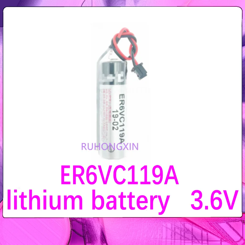 ER6VC119A black plug 3.6V lithium battery New and Original