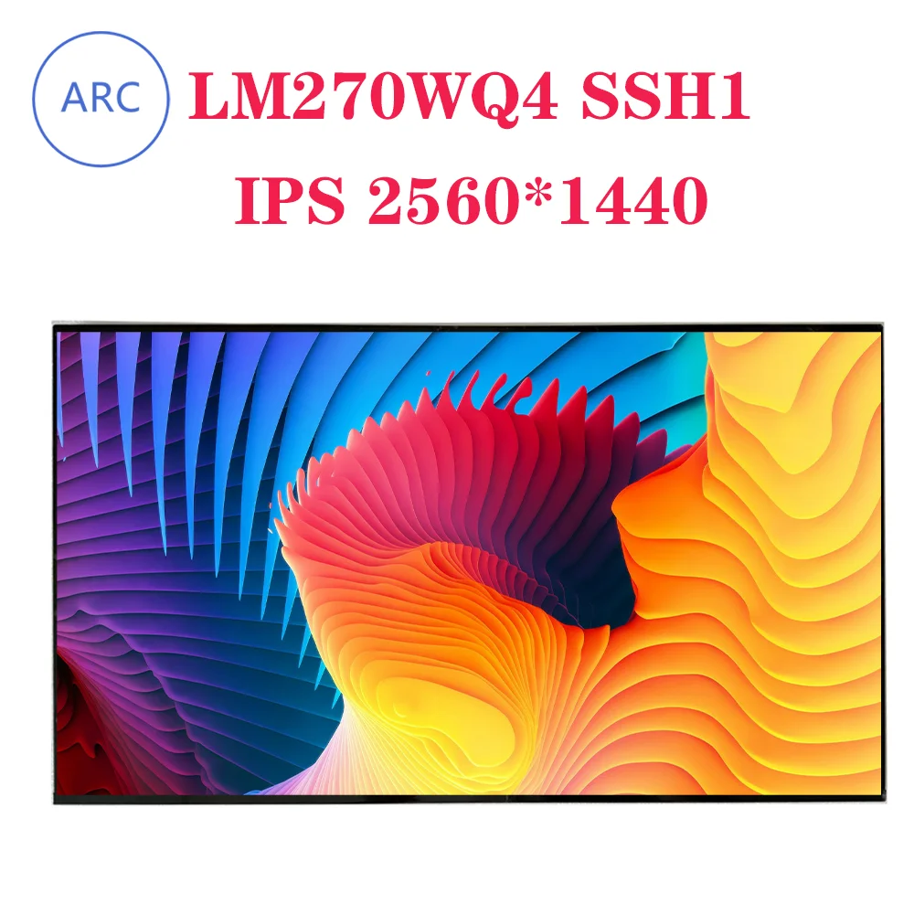 

27" New Original LCD screen model LM270WQ4 SSH1 IPS 2560×1440 LM270WQ4 (SSH1)