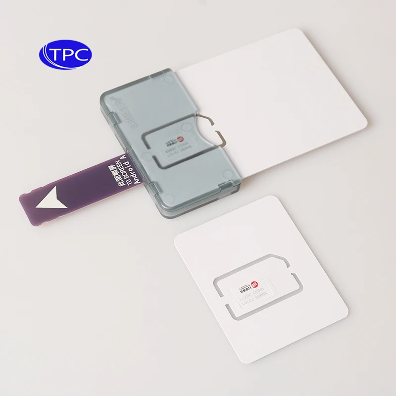 TPC 1PC SIM Card Adapter SIM Card Reader Mini SIM Nano for Android phone(Plug And Play) Moble Phone Accessories