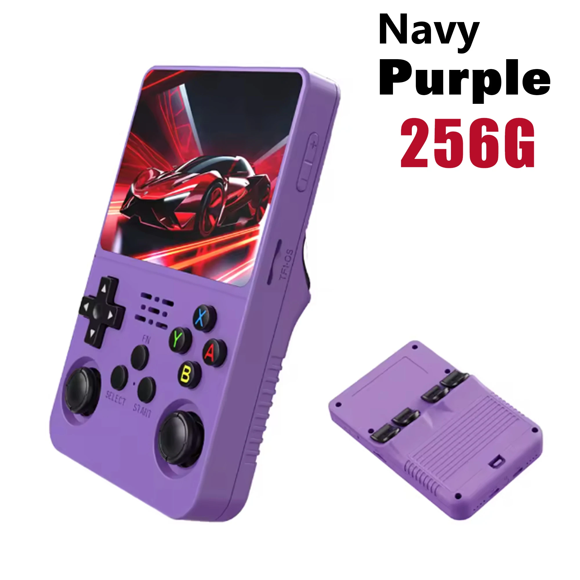 BOYHOM 256G Open Source R36S Retro Game Console - 3,5 inch IPS Draagbare Linux ARKOS Handheld |   Beste gaming cadeau (64GB/128GB opties)