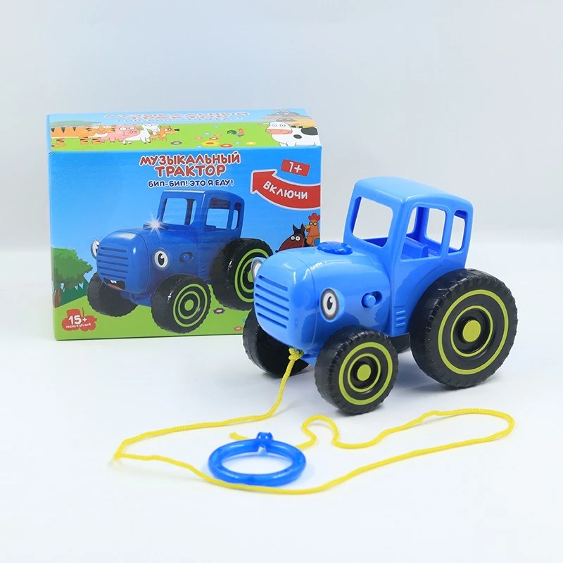 PG1800 children's farmer's car toy music light inertia scooter model