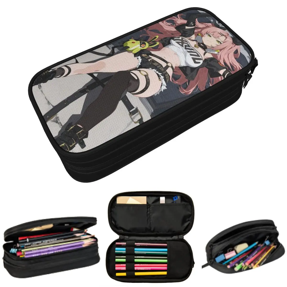 

Пенал для ручек Zenless Zone Zero Game для мальчиков и девочек, подарочный пенал-коробка, сумка для канцелярских принадлежностей, органайзер для ручек