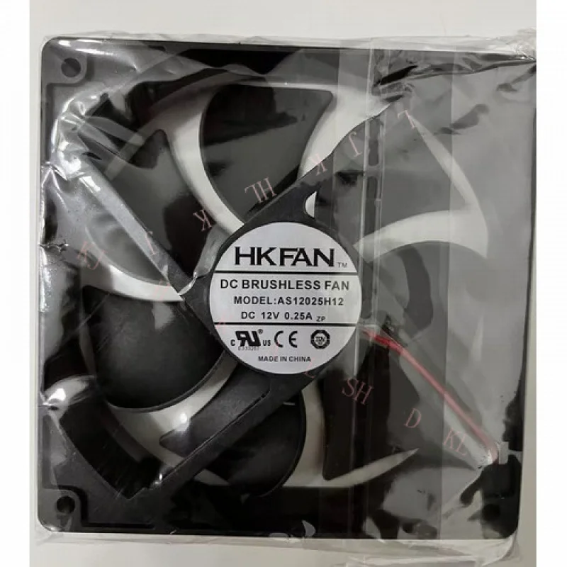 

N НОВЫЙ ДЛЯ HKFAN 12025 AS12025H12 DC 12 В 0,25 А блок питания шасси бесшумный вентилятор 12 см