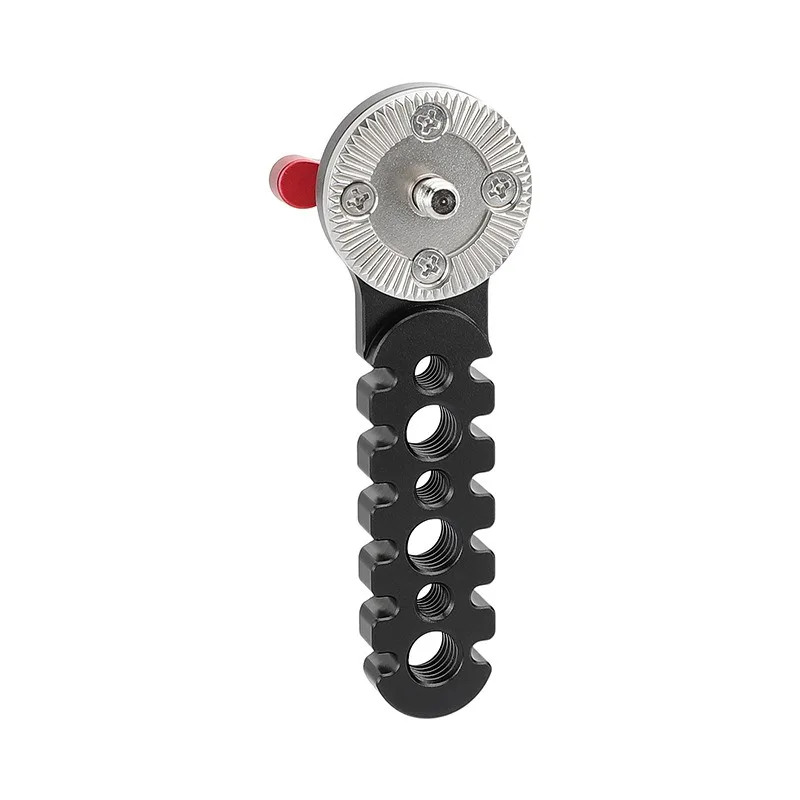 

ARRI Universal Extension Arm Jagged Style Rosette Mount M6 Thread Screw Black Knob For DSLR Camera Cage Rig