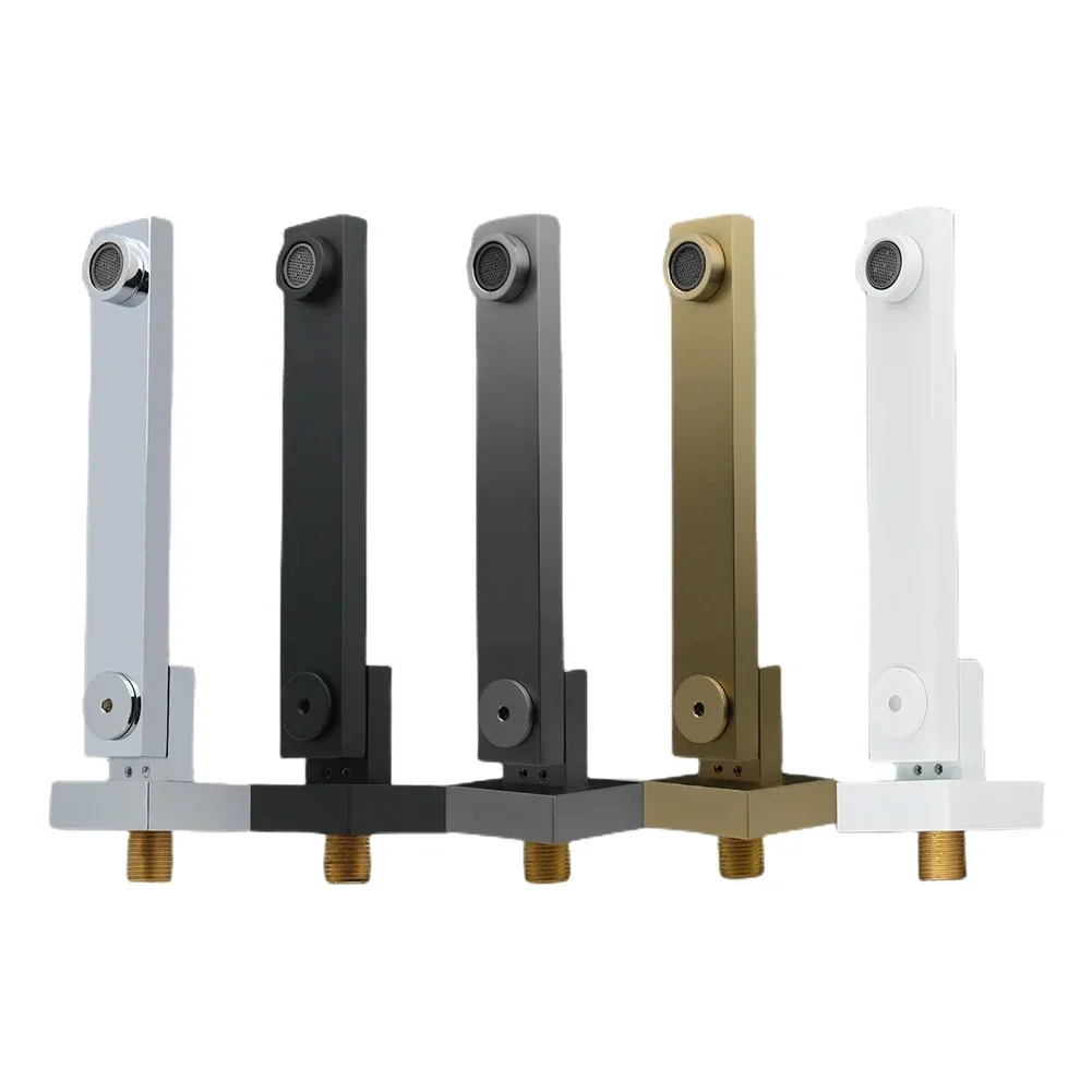 

Foldable Nozzle Wall Mounted Bathtub Faucet 180 Degree Rotation Bath Faucet Concealed Shower Faucet Bathtub